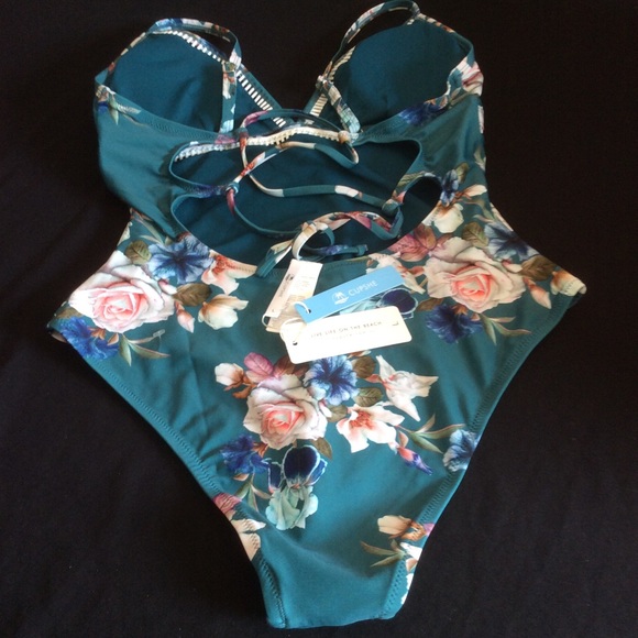 NWT Cupshe, One-Piece Swimsuit, Sz L - Picture 2 of 9